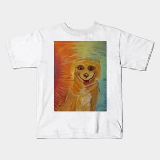 Tie dyed Sadie Mae! Kids T-Shirt